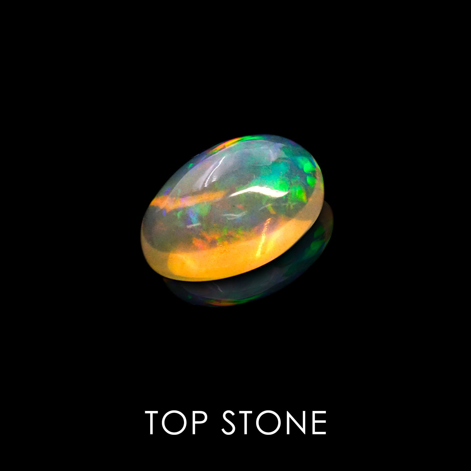 エチオピアンオパール エチオピア産 ルース 4.07ct[19111854]13.9×10.2