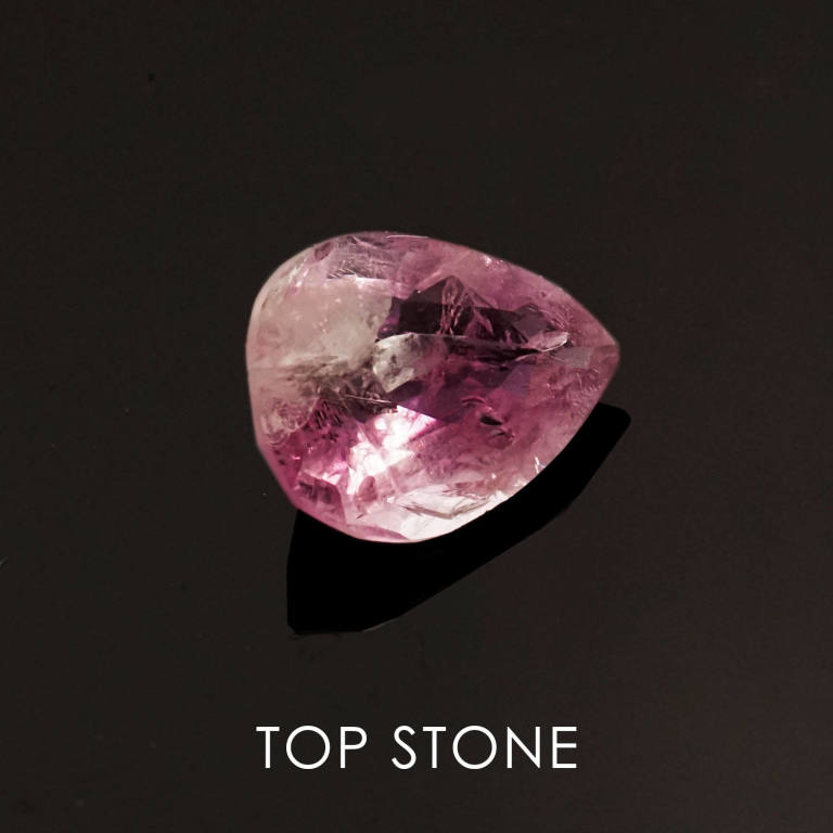 ポードレッタイト ビルマ産 ルース 0 74ct ソーティング付 6 9 5 3mm前後 Top Stone トップストーン